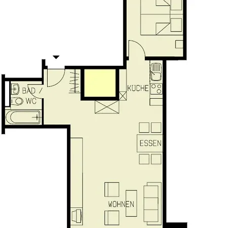 Appartamento Azur Appartement-fewo 2-bettwohnung Nr- 9 By Interhome Saas-Fee